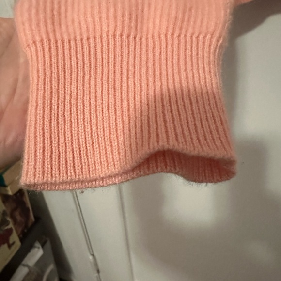 Rag & Bone Logan cashmere crew / light pink pullover sweater -size S/P - Picture 5 of 8